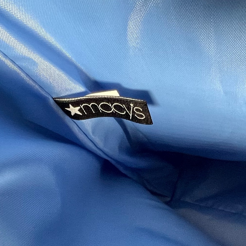 Beautiful Blue - Macy’s Tote Bag w/Tassels - Picture 4 of 5